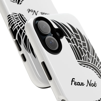 Phone Case — "Fear Not" Angel Wings Protective Cover