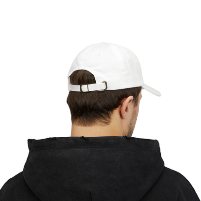Classic Dad Cap - Godly Crew, Adjustable White Hat for Fathers, Gift for Dad, Casual Wear, Father’s Day Cap, Trendy Dad Accessory