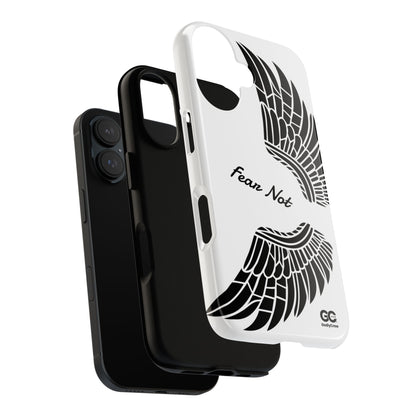 Phone Case — "Fear Not" Angel Wings Protective Cover