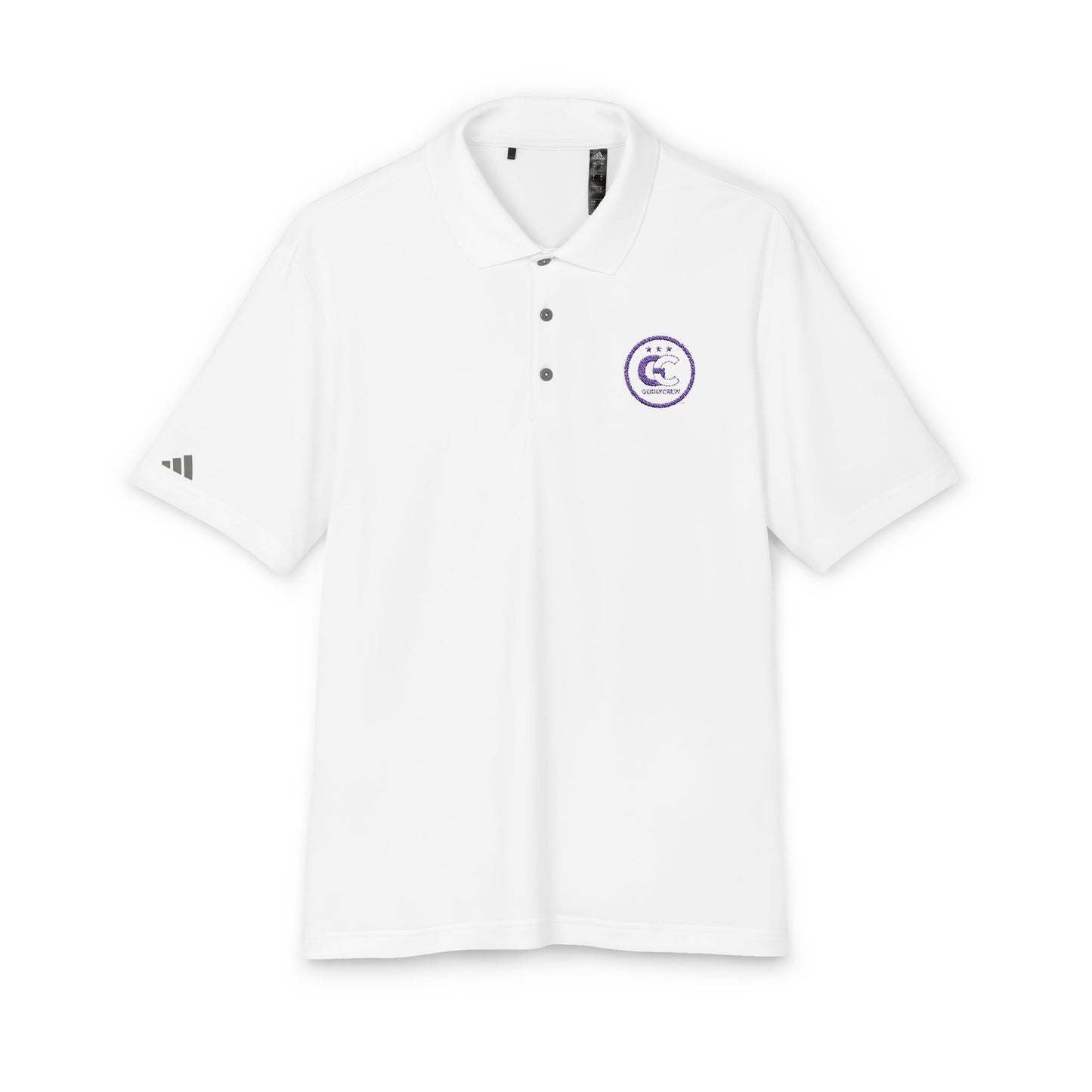 GODLYCREW™ adidas® Charcoal Logo Performance Polo