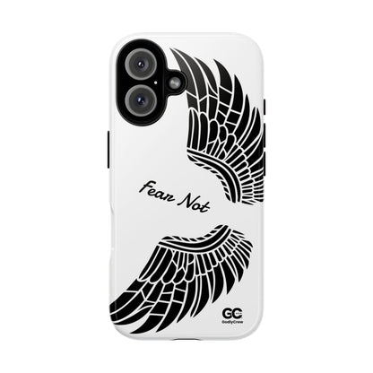Phone Case — "Fear Not" Angel Wings Protective Cover