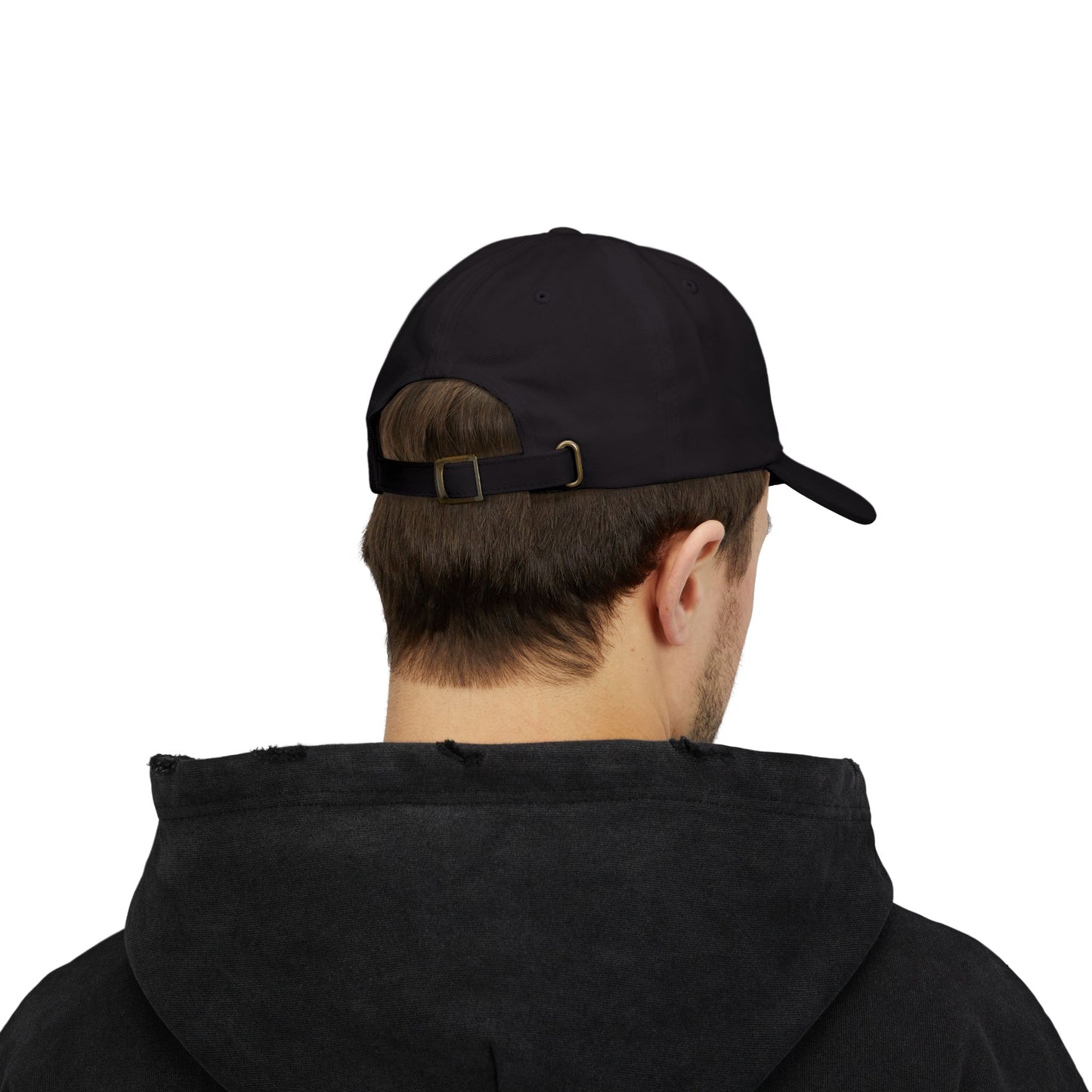 Classic Dad Cap - Godly Crew, Adjustable White Hat for Fathers, Gift for Dad, Casual Wear, Father’s Day Cap, Trendy Dad Accessory