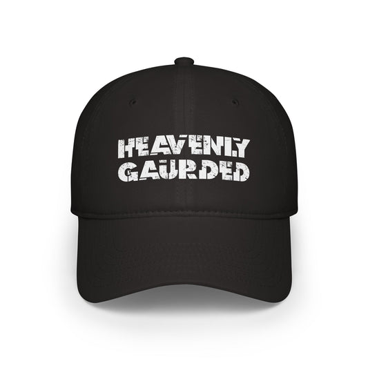Heavenly Guarded Low Profile Baseball Cap, Casual Hat, Outdoor Accessory, Summer Fashion, Gift for Him, Gift for Her
