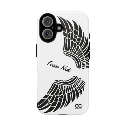 Phone Case — "Fear Not" Angel Wings Protective Cover