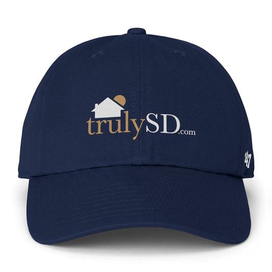 Truly SD Embroidered Baseball Cap – Coastal San Diego Logo Hat