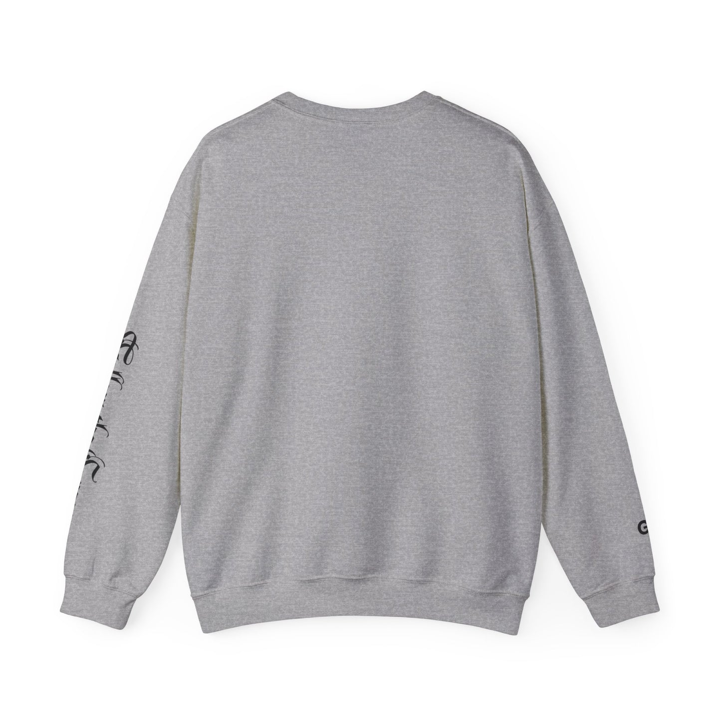Jesus Cross Crewneck Sweatshirt — Modern Sleek "Follow the Cross" Design