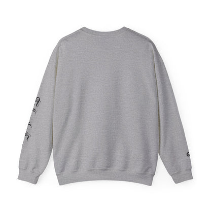 Jesus Cross Crewneck Sweatshirt — Modern Sleek "Follow the Cross" Design