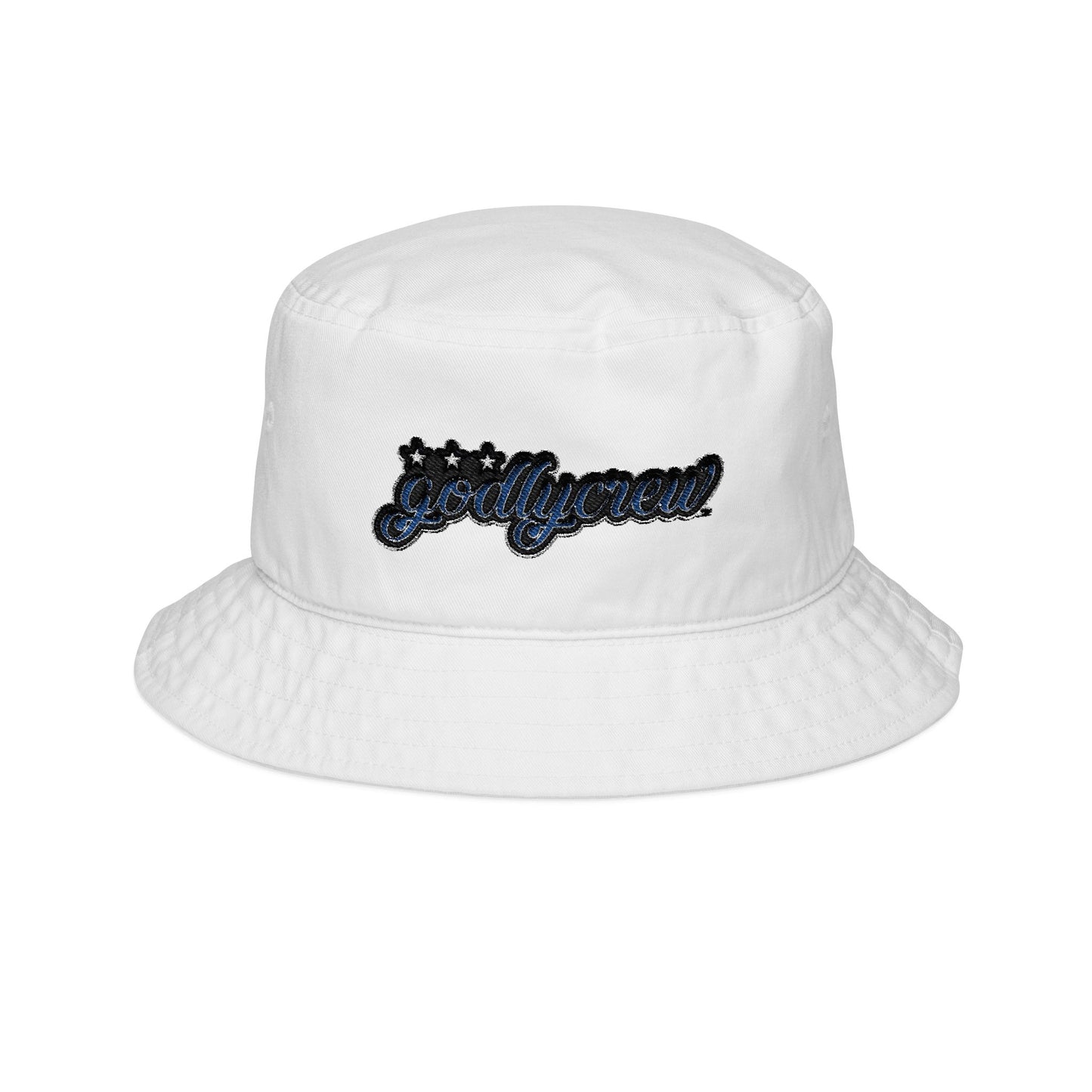 Embroidered Bucket Hat - godlycew Casual