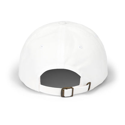 Classic Dad Cap - Godly Crew, Adjustable White Hat for Fathers, Gift for Dad, Casual Wear, Father’s Day Cap, Trendy Dad Accessory