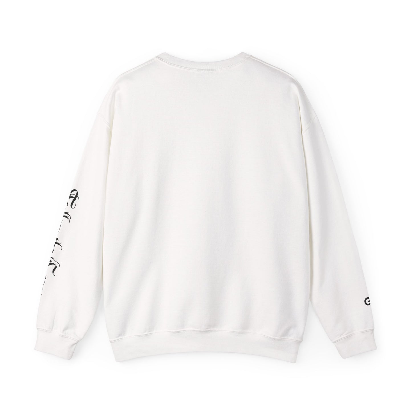 Jesus Cross Crewneck Sweatshirt — Modern Sleek "Follow the Cross" Design